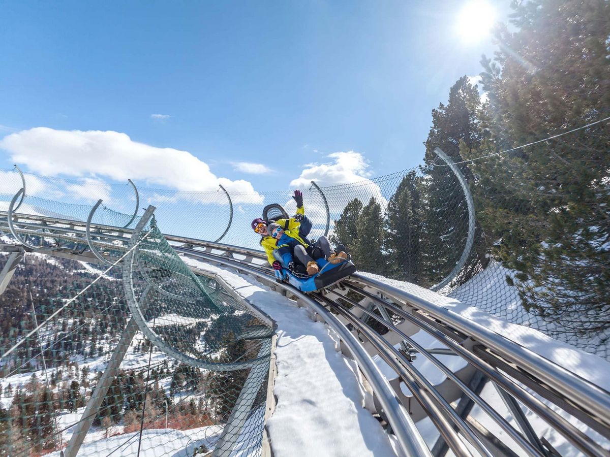 Der Nocky Flitzer auf der Turracher Höhe im Winter © Turracher Höhe