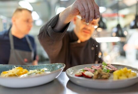 Regionale Küche im Gourmethotel Kärnten, Österreich