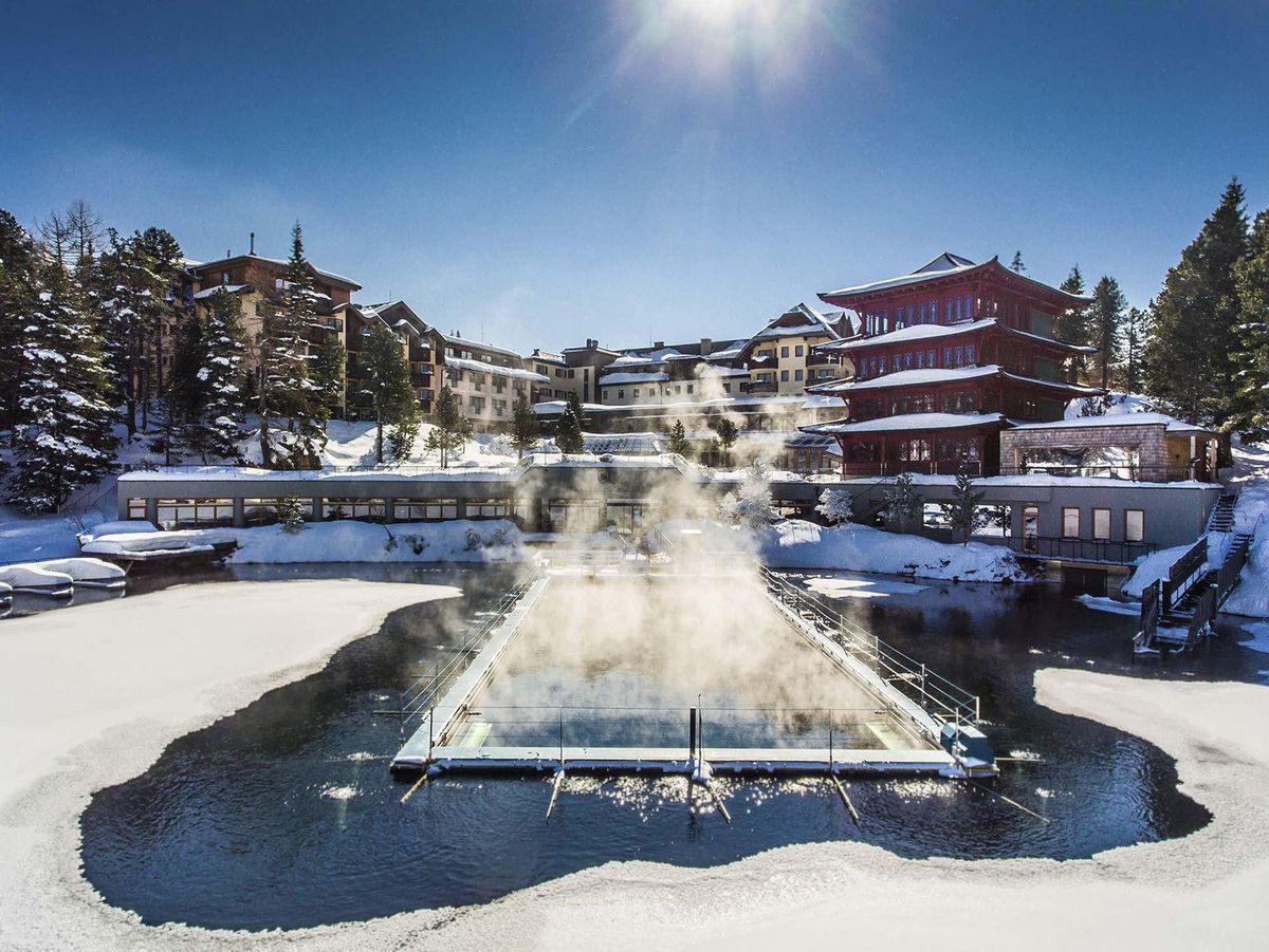 Winterurlaub im Hotel Hochschober mit beheiztem See-Bad