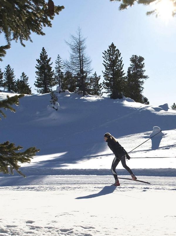Snow-sure cross-country ski runs in the enchanting landscape around the Hotel Hochschober © Turracher Höhe