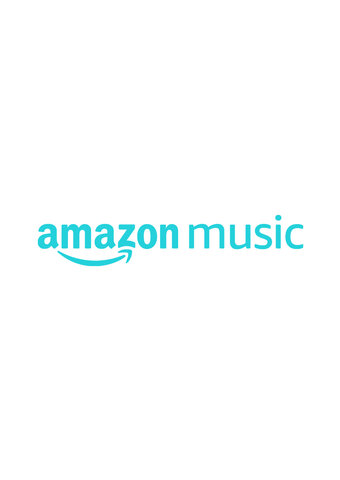 The Amazon Music logo is centered on a white background.