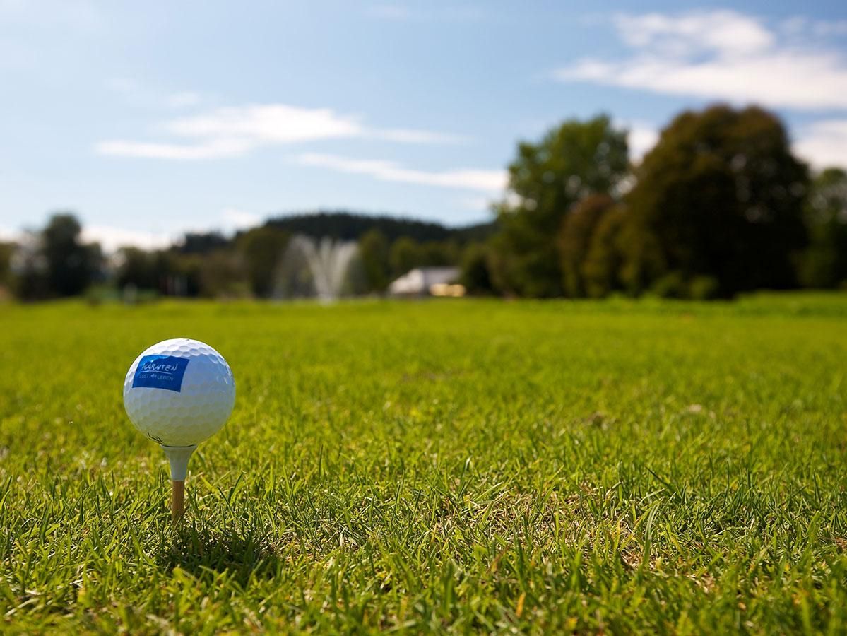 Discover fantastic golf courses in your hotel Hochschober Urlaub in Carinthia © Kärnten Werbung, Fotograf: Steinthaler