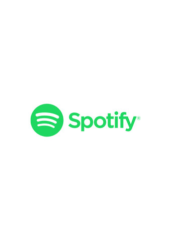 The green Spotify logo is centered on a white background.