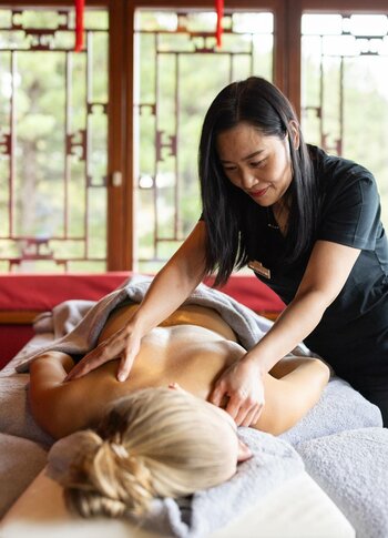 Treatments at the spa hotel Turracher Höhe, Austria